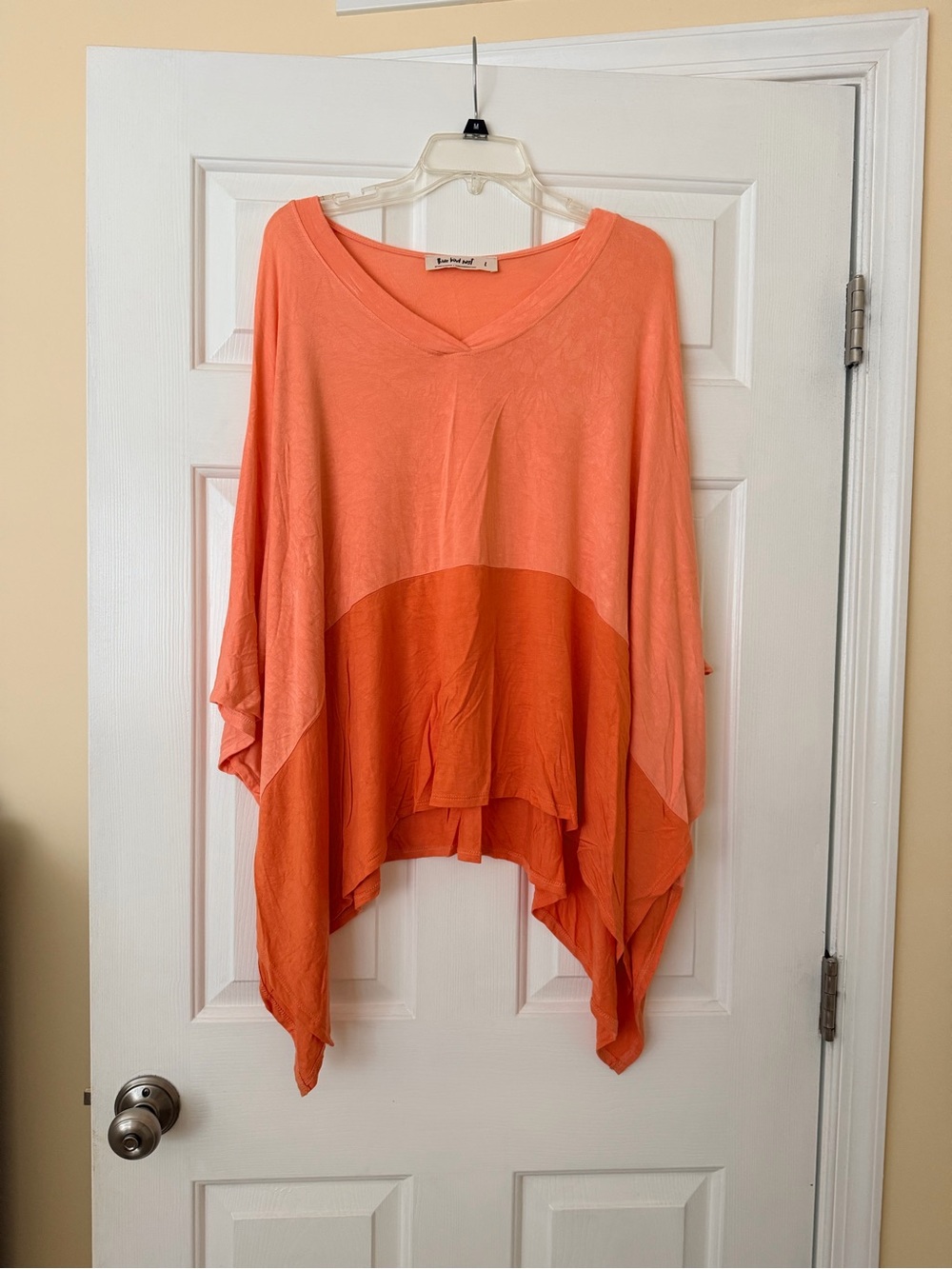 Three Bird Nest Coral V-Neck Top